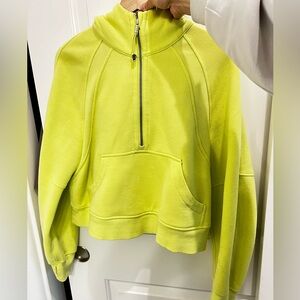 Lululemon scuba oversized half zip hoodie